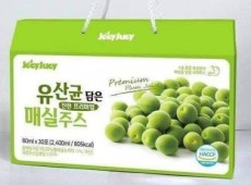 (買一送一) JecyJucy乳酸菌青梅汁80ml /包 (30包/盒)   